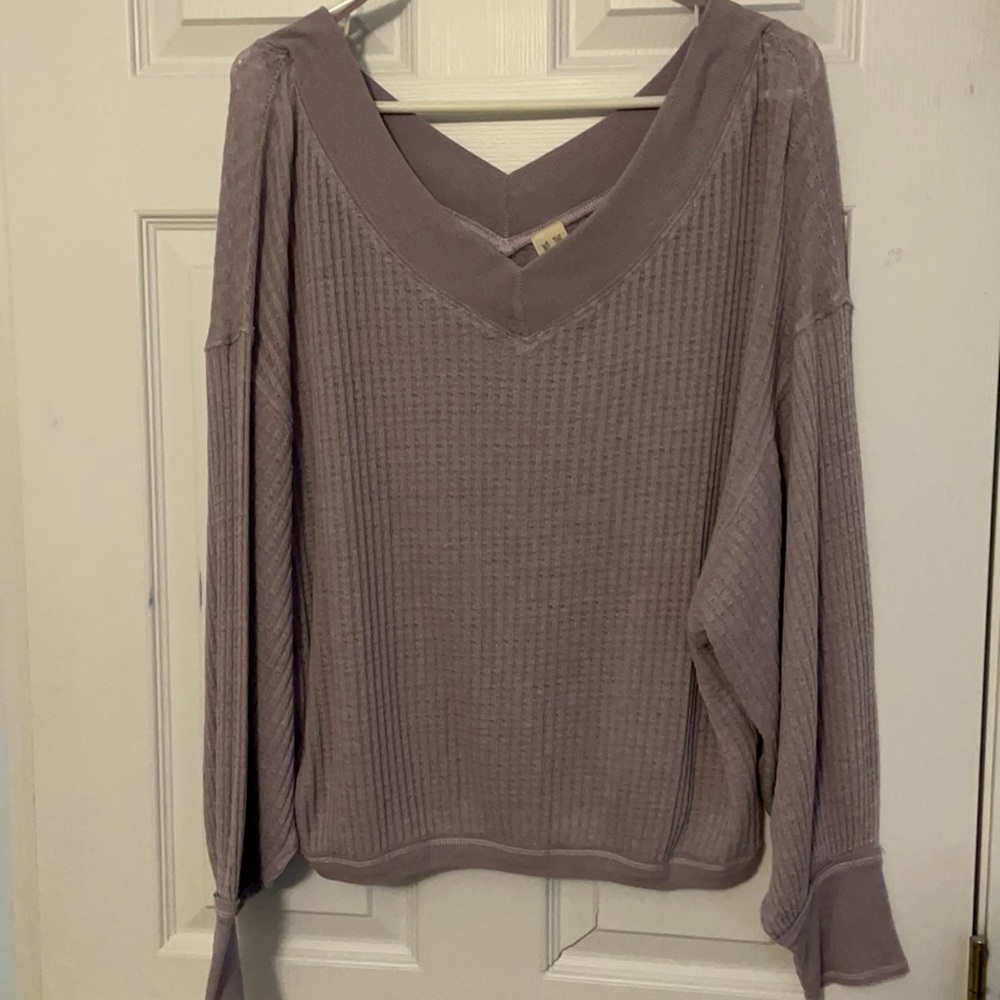 Purple Long Sleeve Thermal